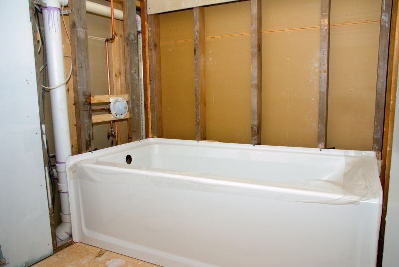 Bathroom Renovation with New Bathtub